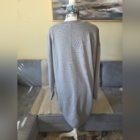 NWOT GAP Sweatshirt Dress - Gray - Size S - Picture 3 of 4